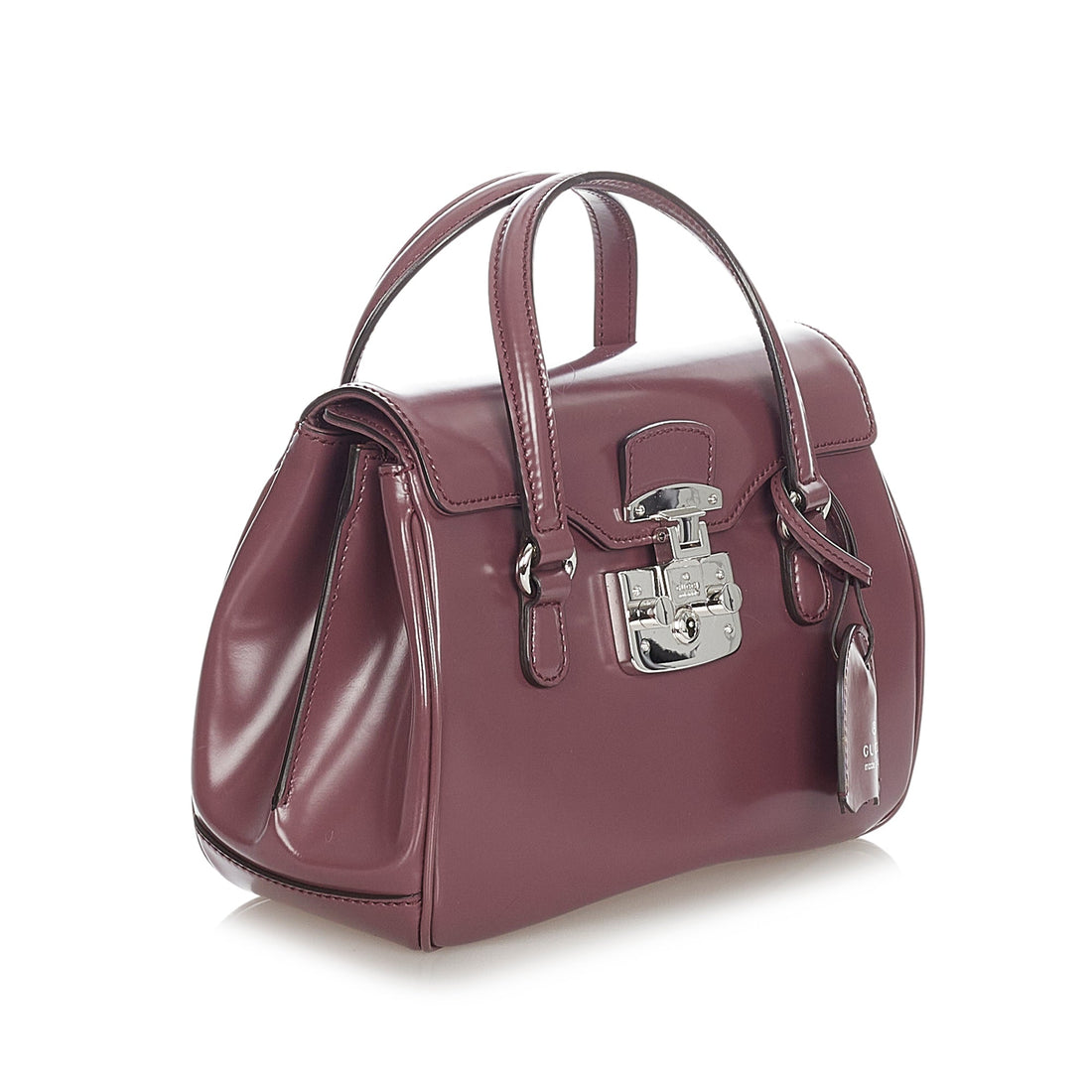 Gucci Gucci Lady Lock Leather Handbag Brown
