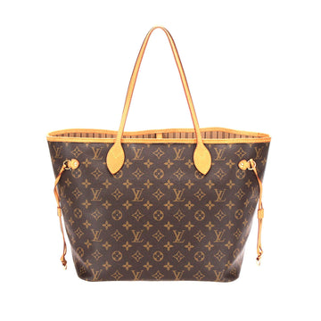 Louis-Vuitton Monogram Neverfull MM Brown
