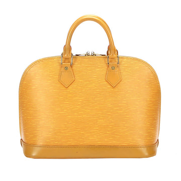 Louis-Vuitton Epi Alma PM Yellow