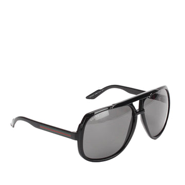Gucci Gucci Web Aviator Sunglasses Gray