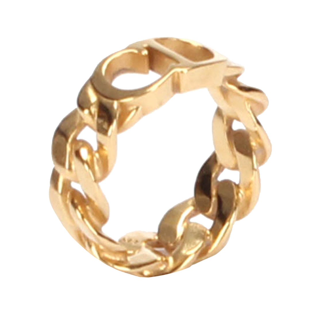 Dior Danse Etoile Chain Ring Gold