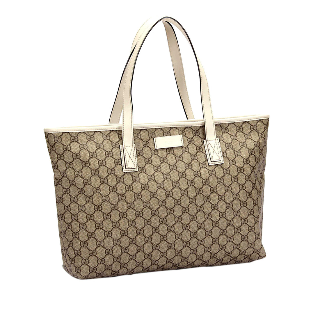 Gucci Gucci GG Supreme Tote Bag Brown
