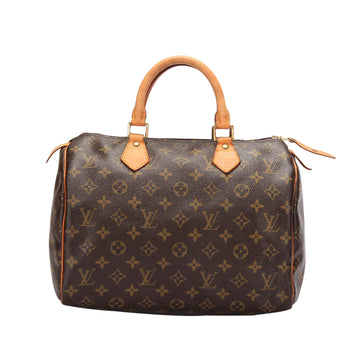Louis-Vuitton Louis Vuitton Monogram Speedy 30 Brown
