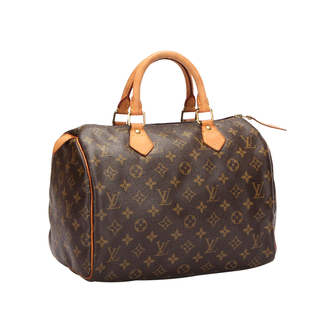 Louis-Vuitton Louis Vuitton Monogram Speedy 30 Brown