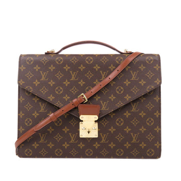Louis-Vuitton Monogram Porte Documents Bandouliere