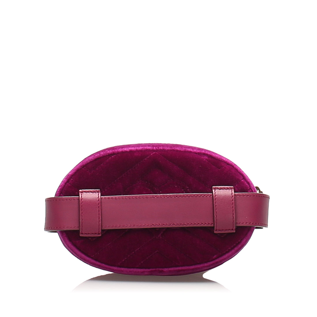 Gucci GG Marmont Belt Bag Purple GHW
