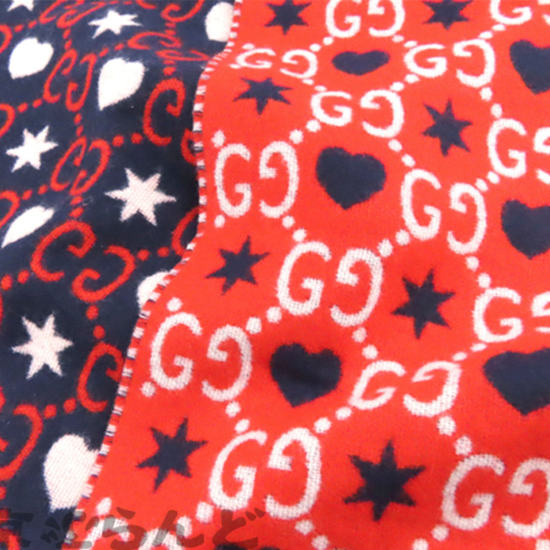 Gucci GG Wool Scarf Red