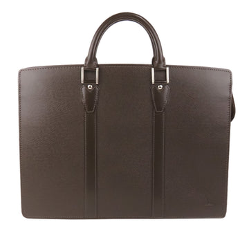 Louis-Vuitton Taiga Lozan Briefcase Brown