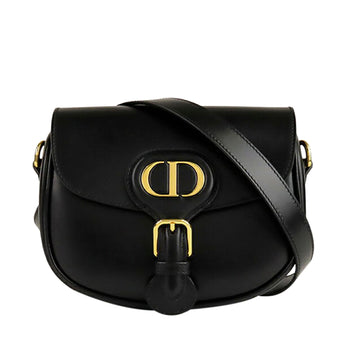 Dior Bobby Leather Crossbody Bag Black