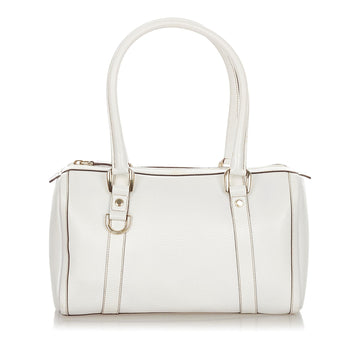 Gucci Abbey Leather Boston Bag