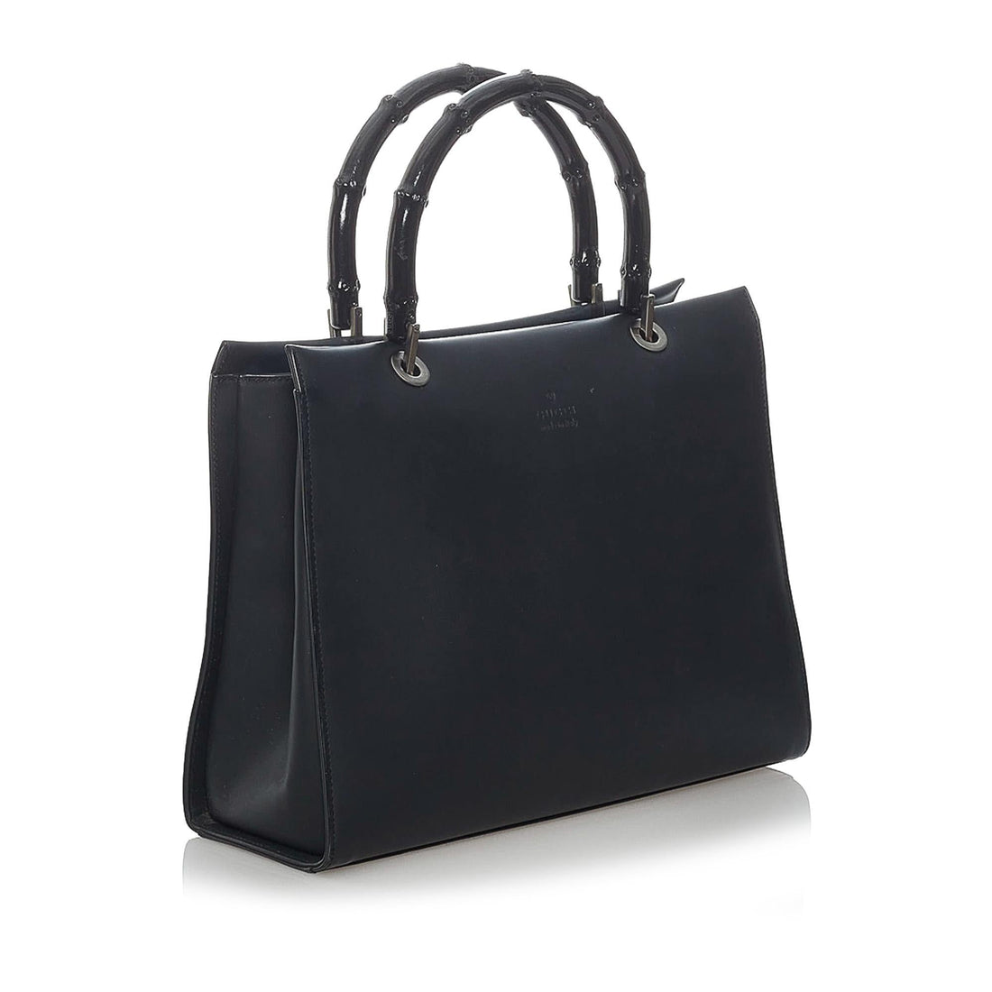 Gucci Bamboo Leather Satchel