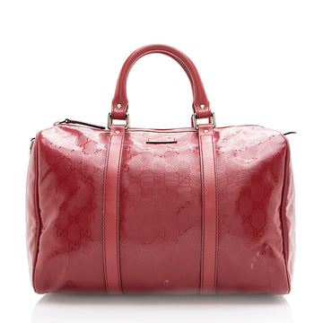 Gucci GG Coated Canvas Joy Medium Boston Bag