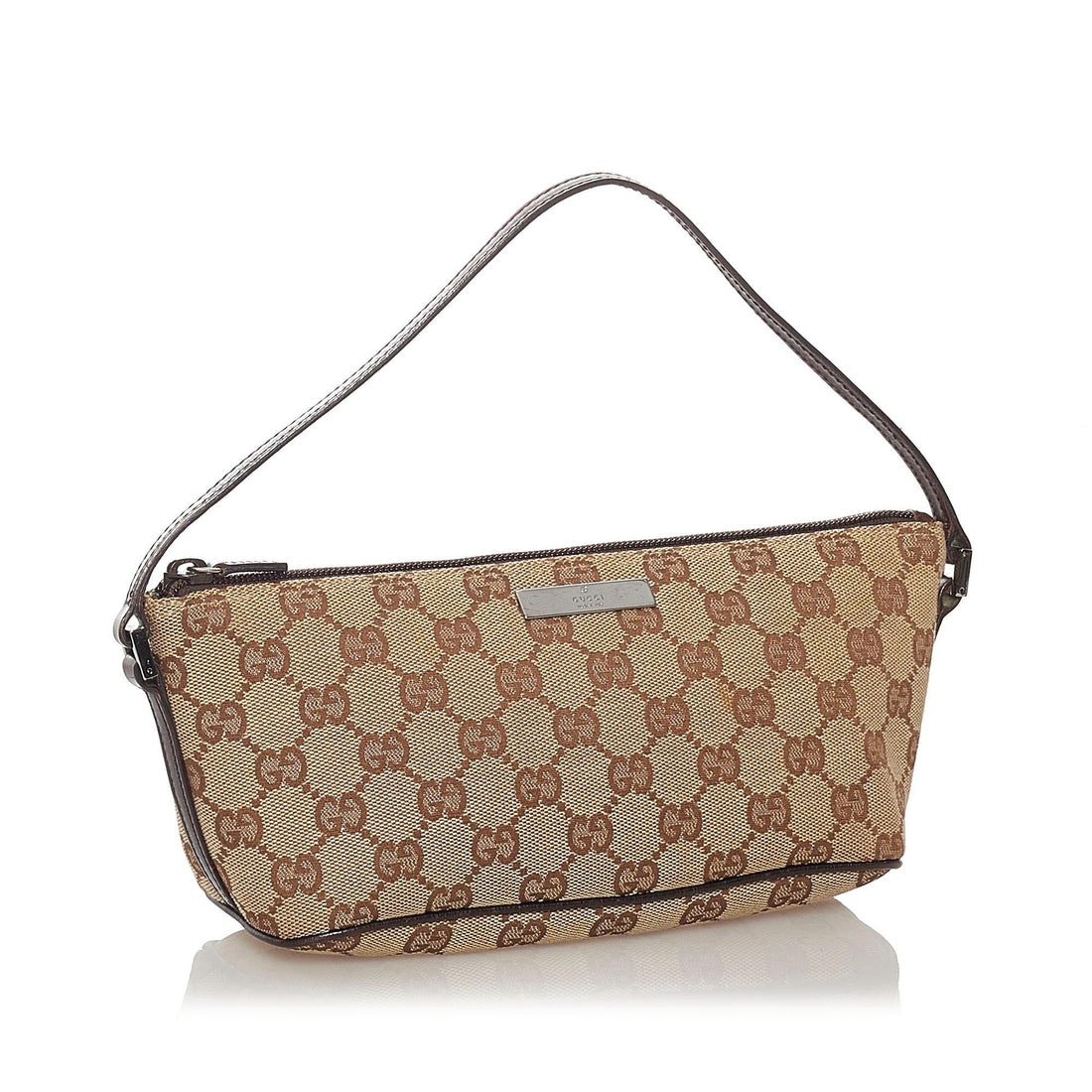 Gucci GG Canvas Boat Baguette