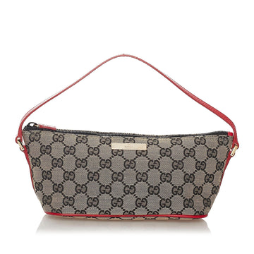 Gucci GG Canvas Boat Baguette