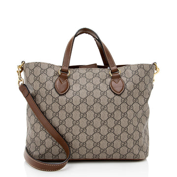 Gucci GG Supreme  Soft Tote - FINAL SALE