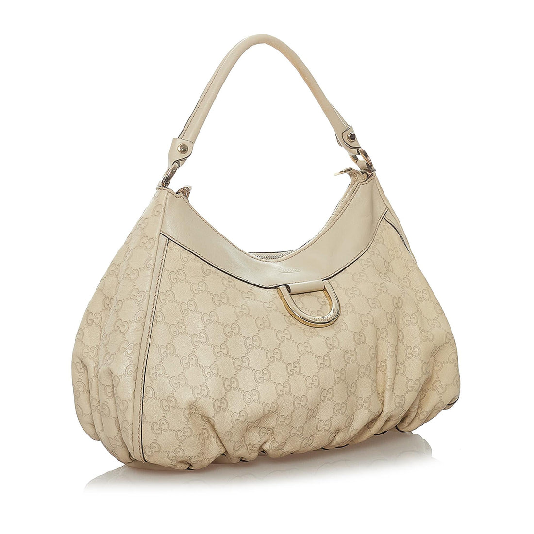 Gucci Guccissima Abbey D-ring Leather  Bag