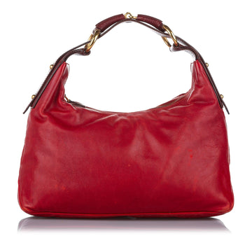 Gucci Horsebit Leather Shoulder Bag