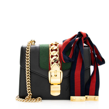 Gucci Leather Sylvie  Shoulder Bag - FINAL SALE