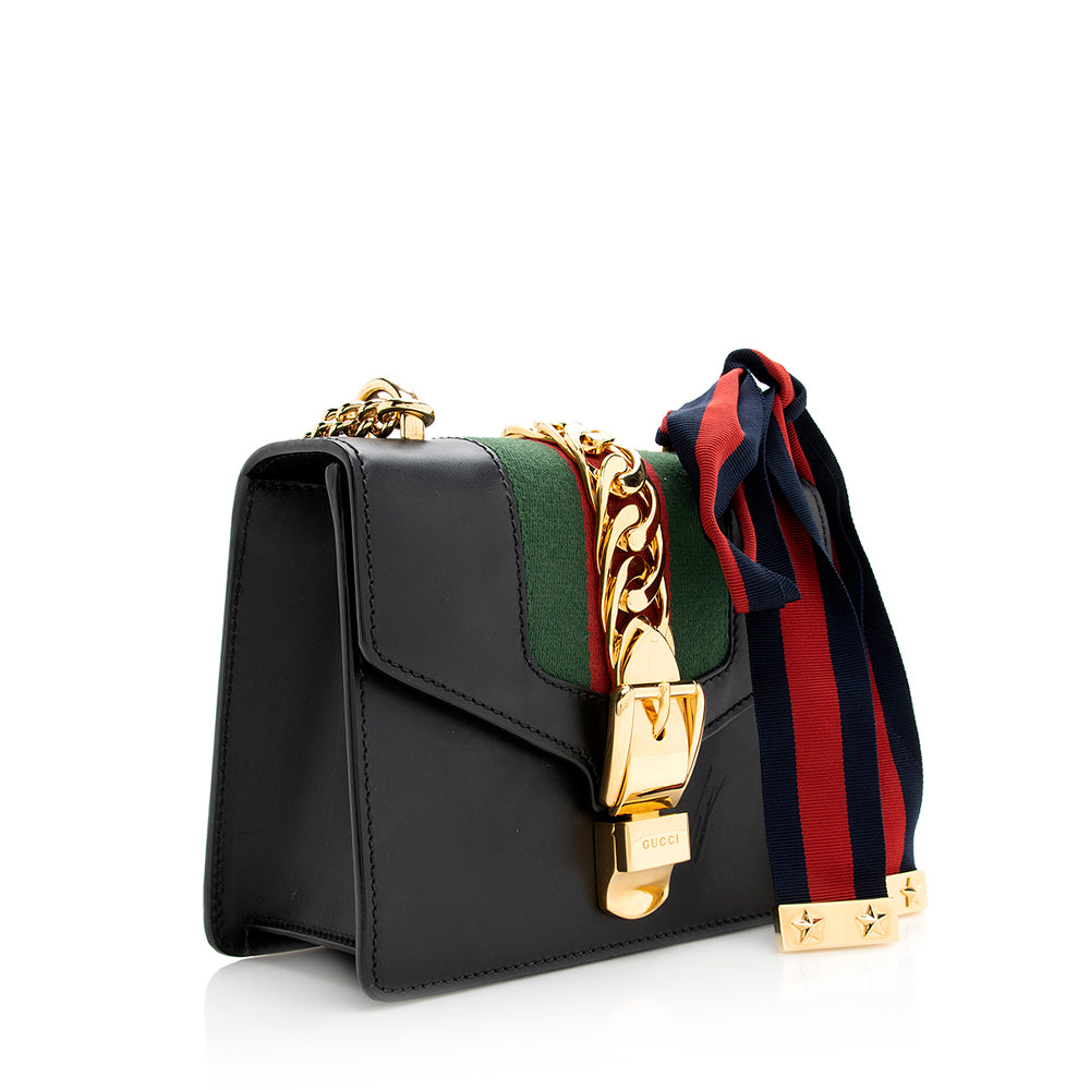 Gucci Leather Sylvie  Shoulder Bag - FINAL SALE