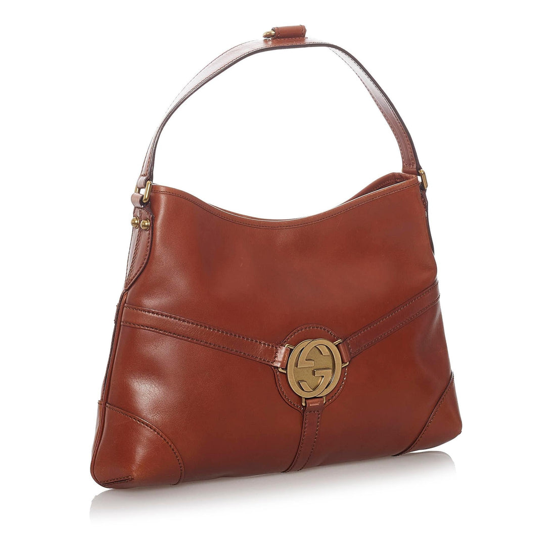 Gucci Reins Leather Hobo Bag