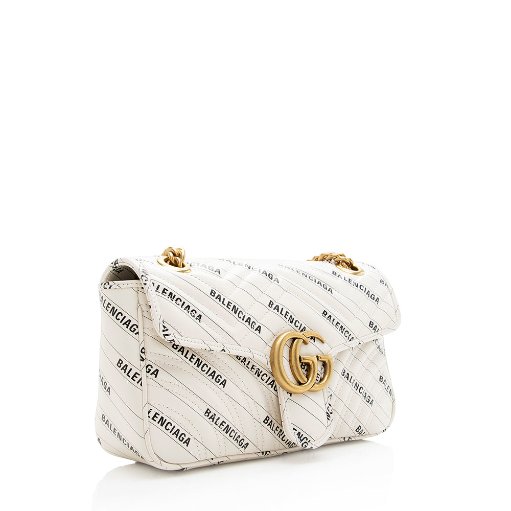 Gucci x Balenciaga Matelasse Leather GG Marmont The Hacker Project  Bag