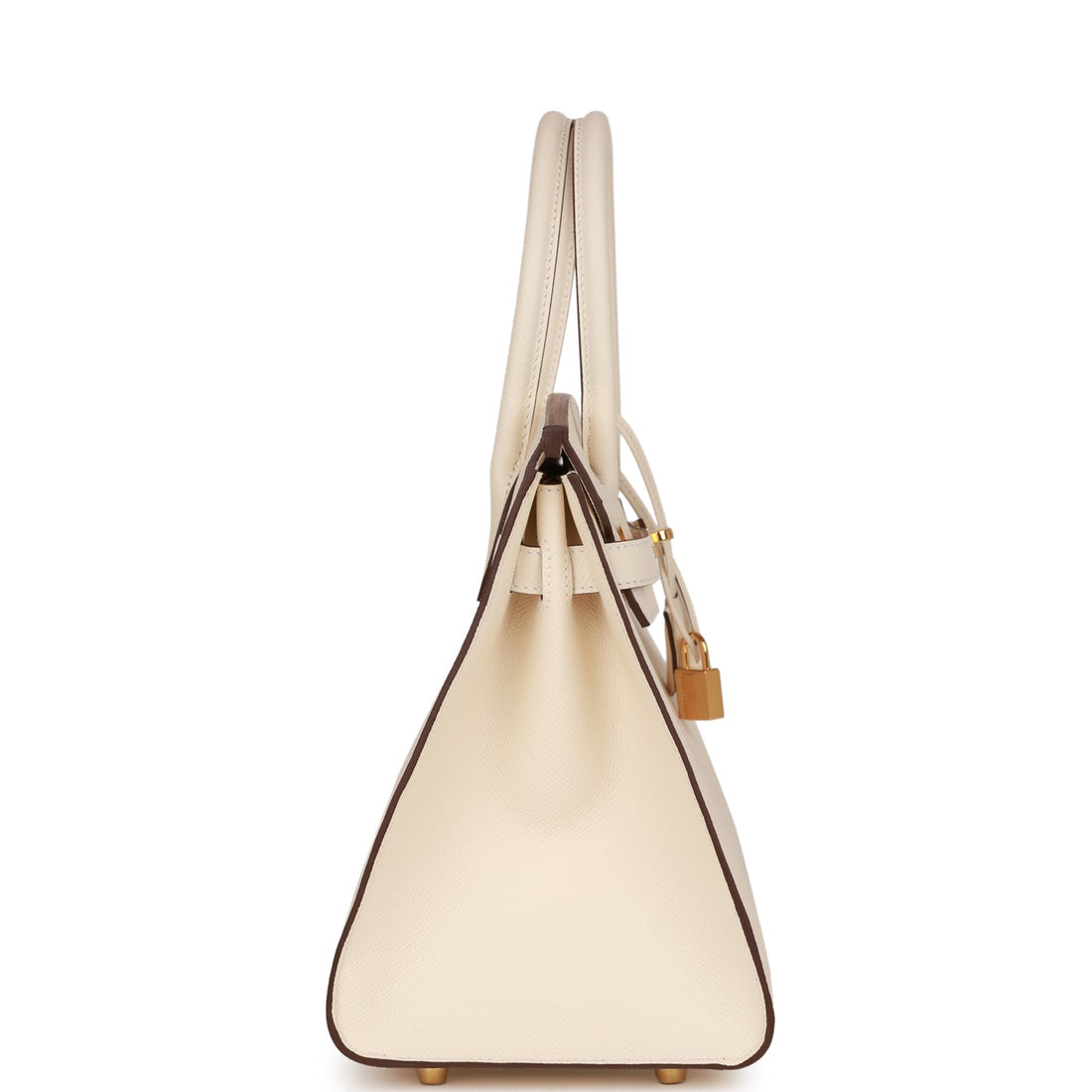 Hermes Birkin Sellier 30 Nata Leather Gold Hardware