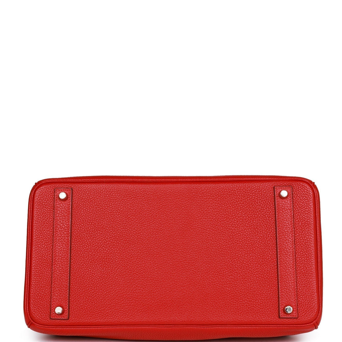 Hermes Birkin 40 Rouge Casaque Togo Palladium Hardware