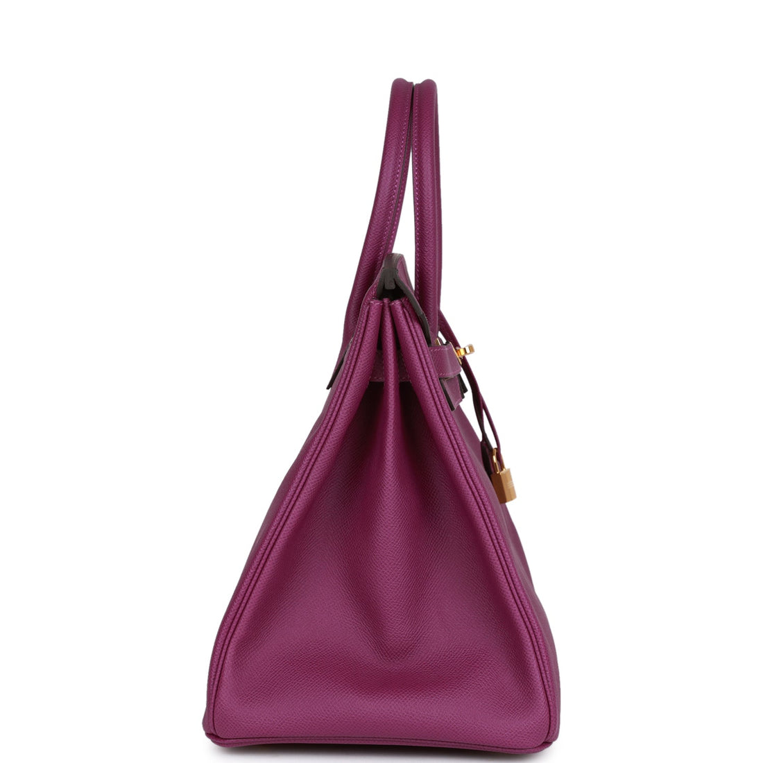 Hermes Birkin 35 Anemone Leather Gold Hardware