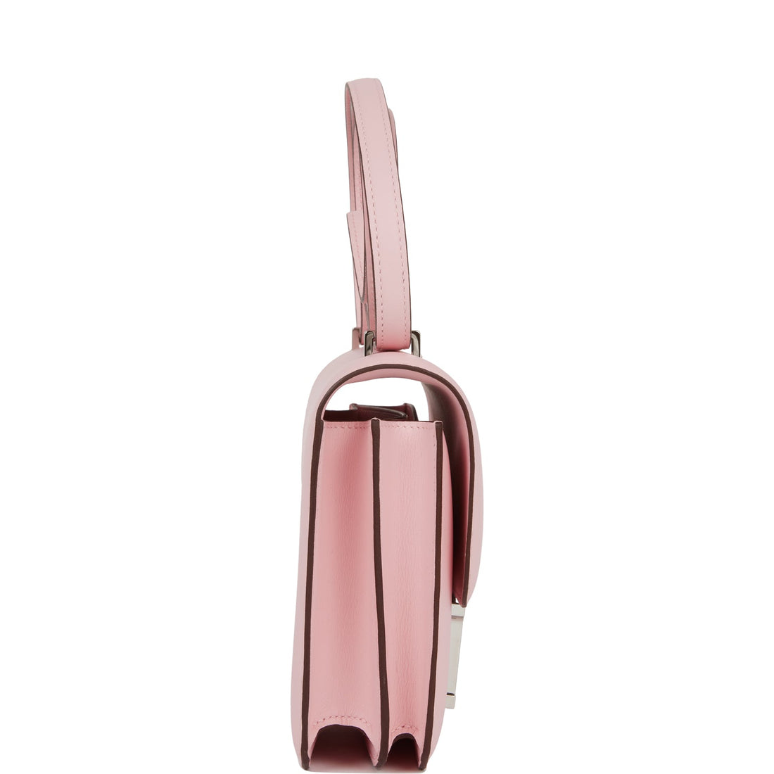 Hermes Constance 18 Rose Sakura Leather Palladium Hardware