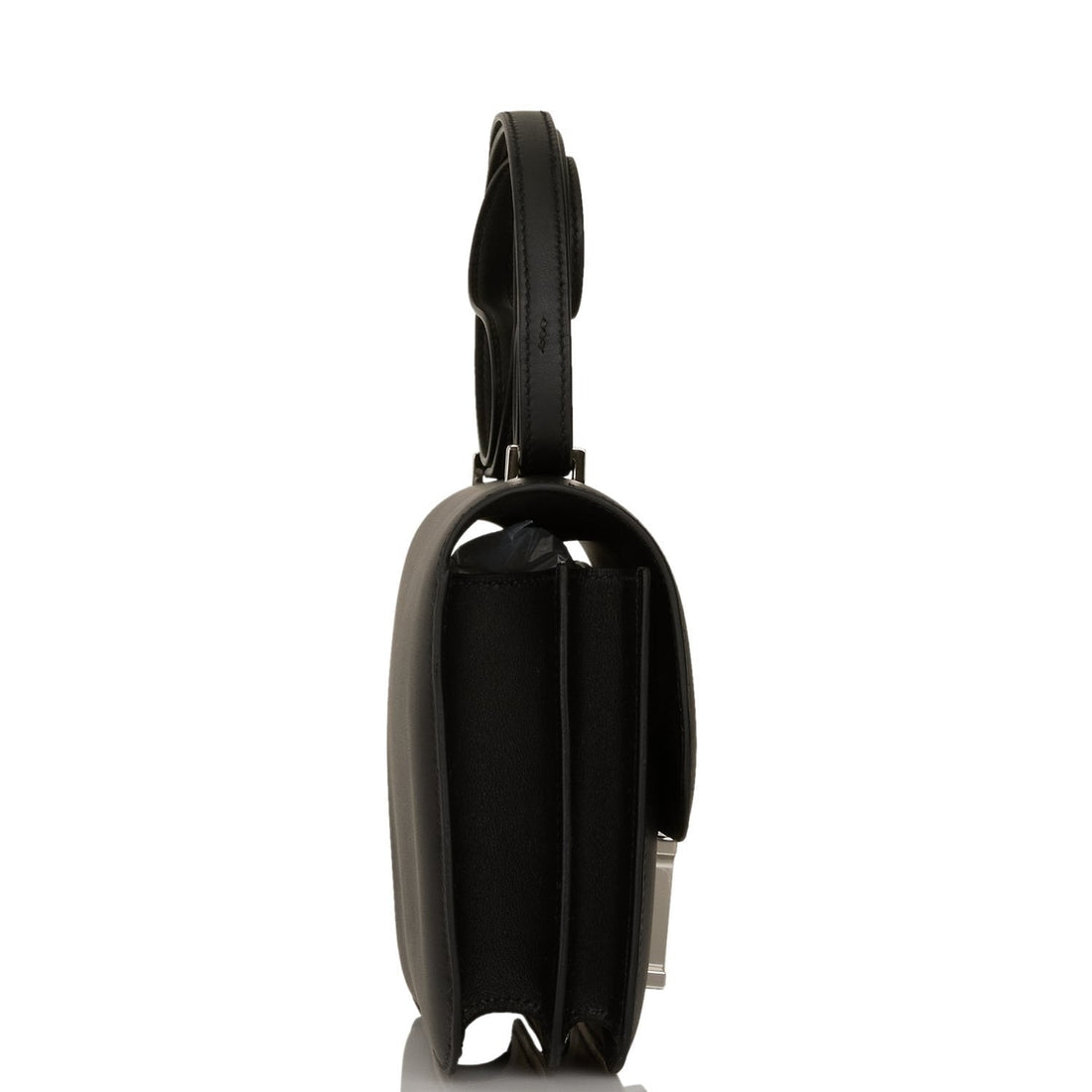 Hermes Marble Constance 18 Black Leather Palladium Hardware