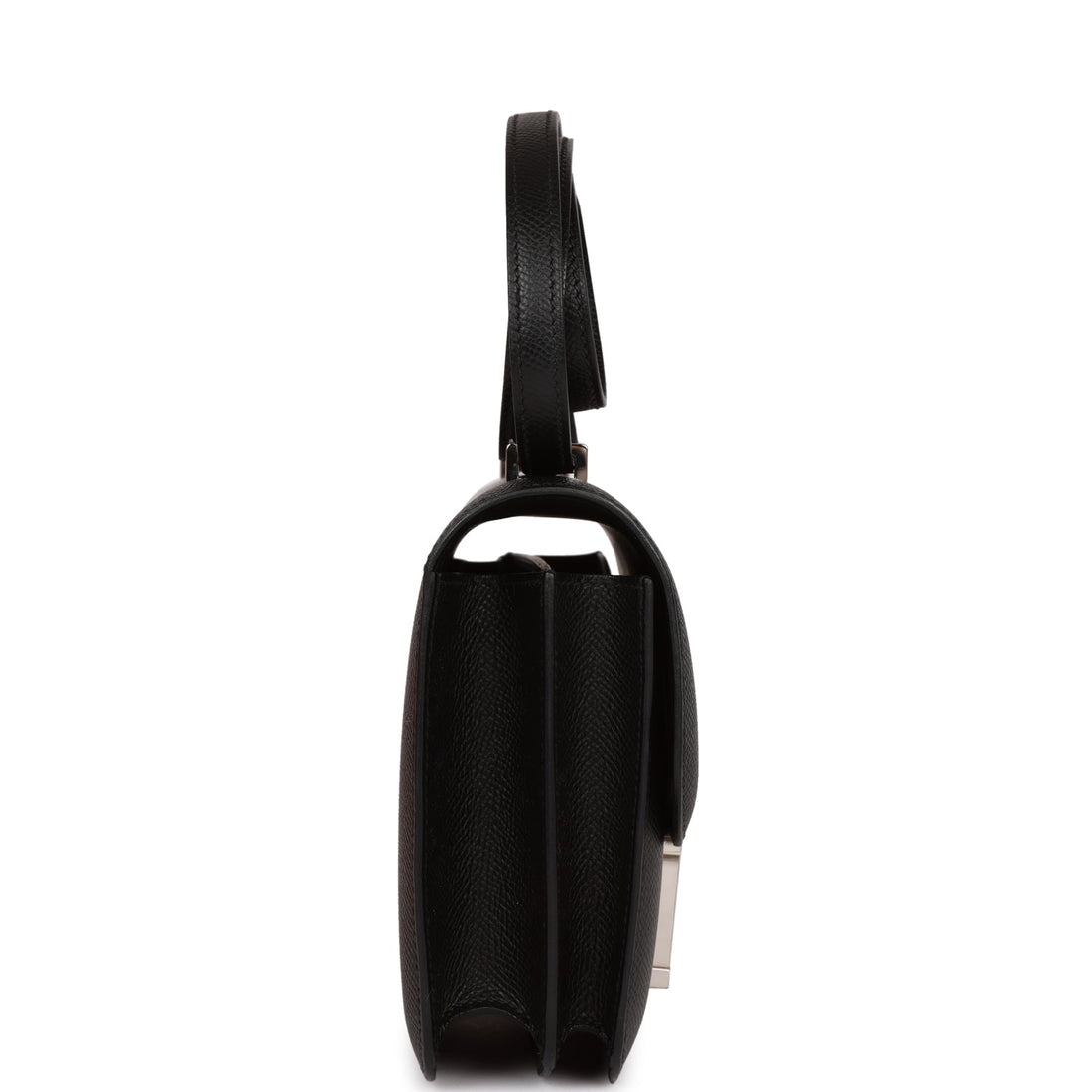 Hermes Constance 18 Black Leather Palladium Hardware