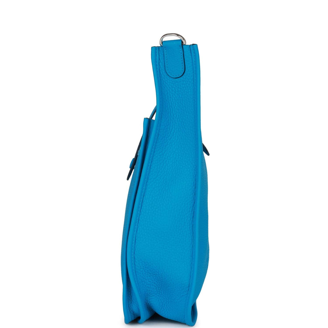Hermes Evelyne III GM Bleu Frida Leather Palladium Hardware