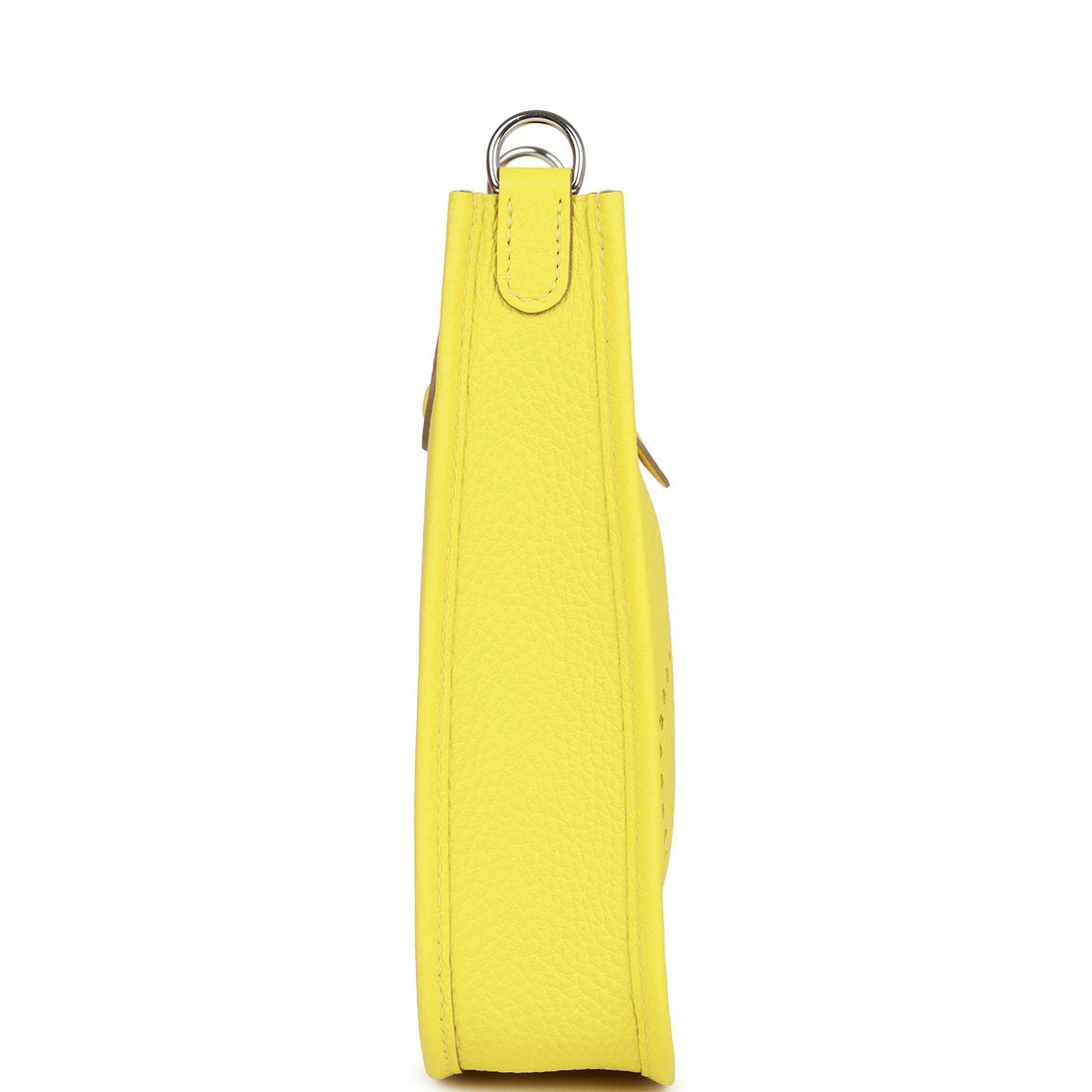 Hermes Evelyne TPM Lime Leather Palladium Hardware