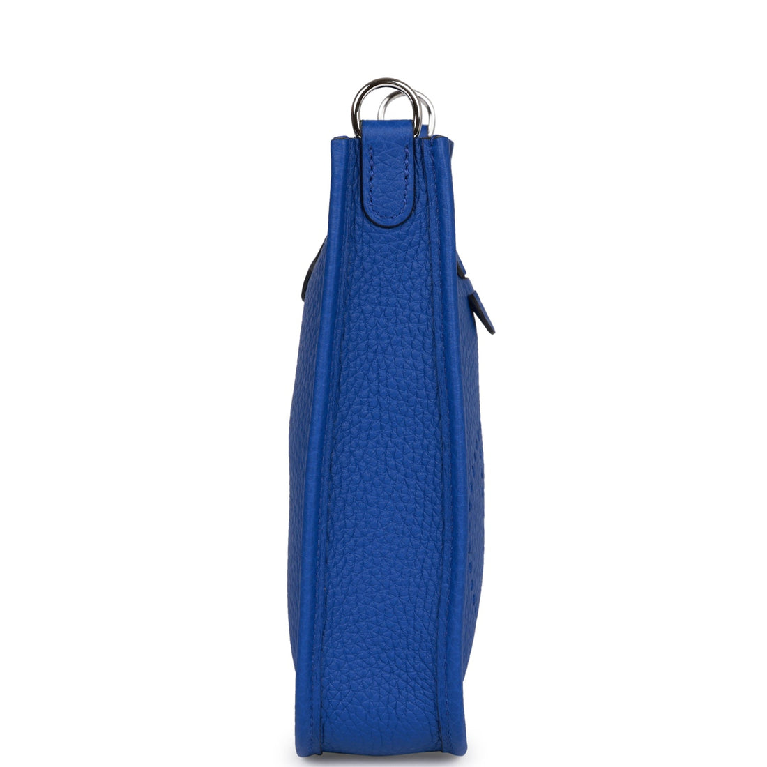 Hermes Evelyne TPM Bleu Royal Leather Palladium Hardware