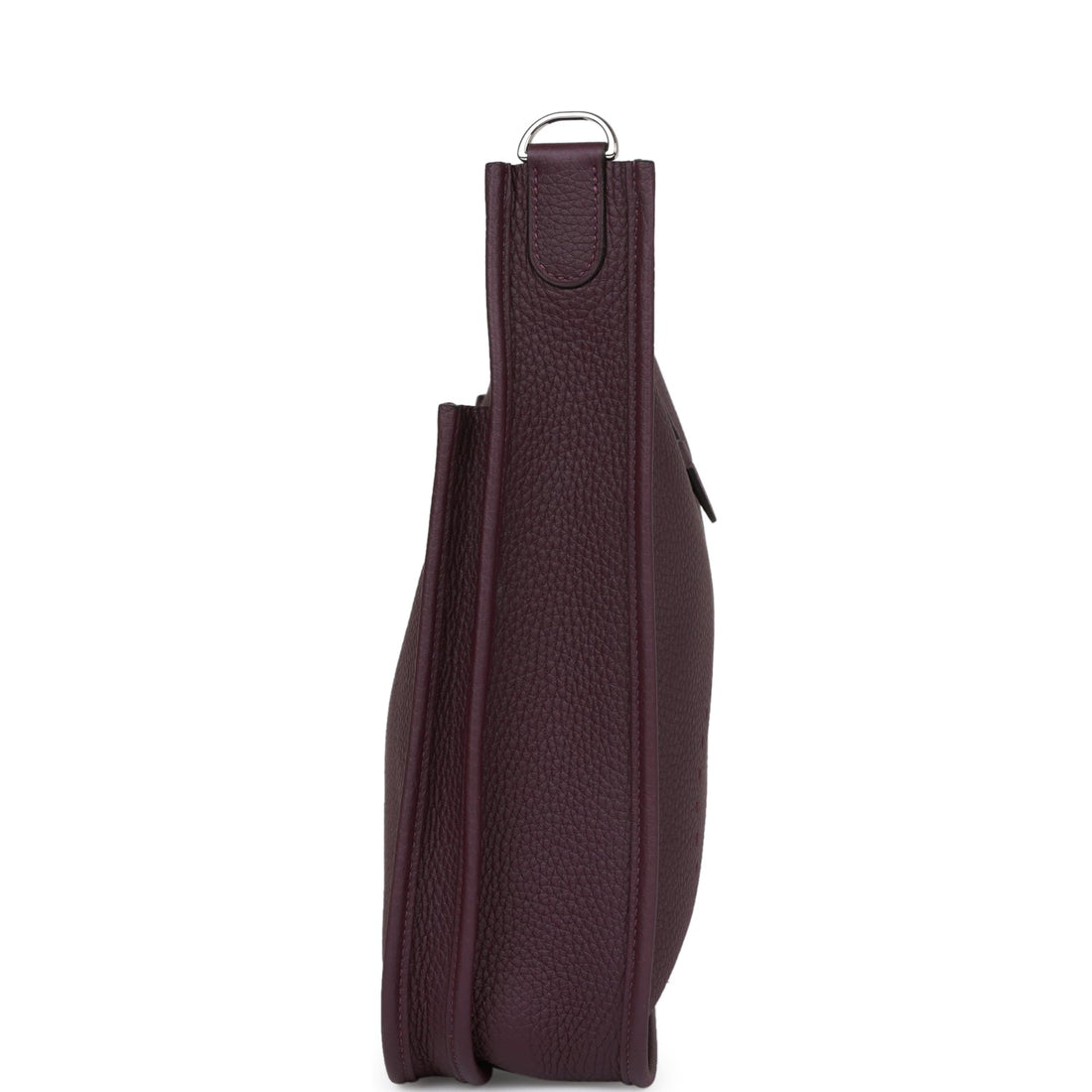 Hermes Evelyne III PM Cassis Leather  Palladium Hardware