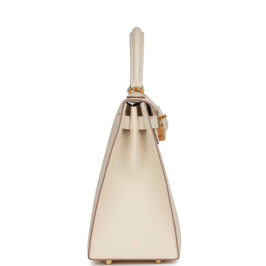 Hermes Craie Leather Sellier Kelly 28 Gold Hardware