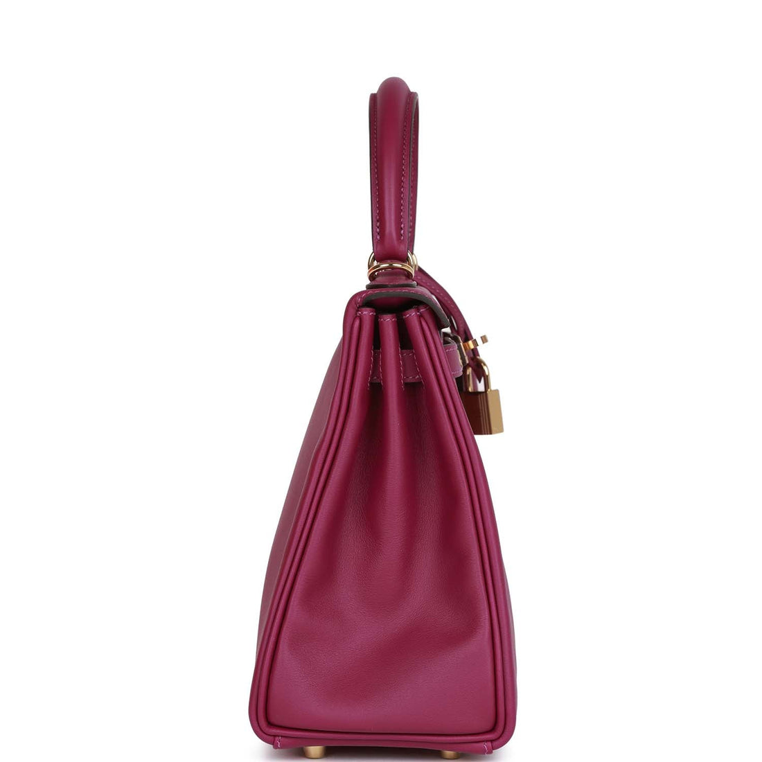 Hermes Kelly Retourne 25 Anemone Leather Permabrass Hardware