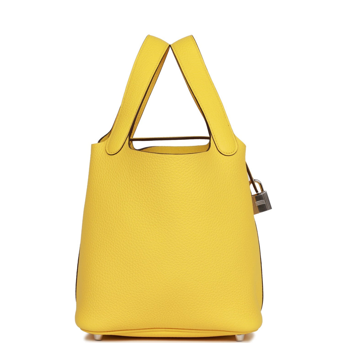Hermes Picotin Lock 18 Jaune de Naples Leather Palladium Hardware