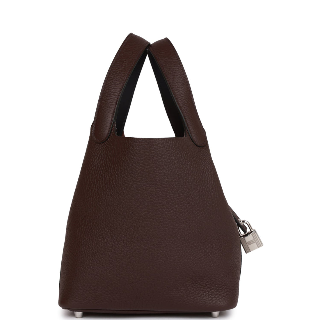 Hermes Eclat Picotin Lock 18 Rouge Sellier Leather Palladium Hardware