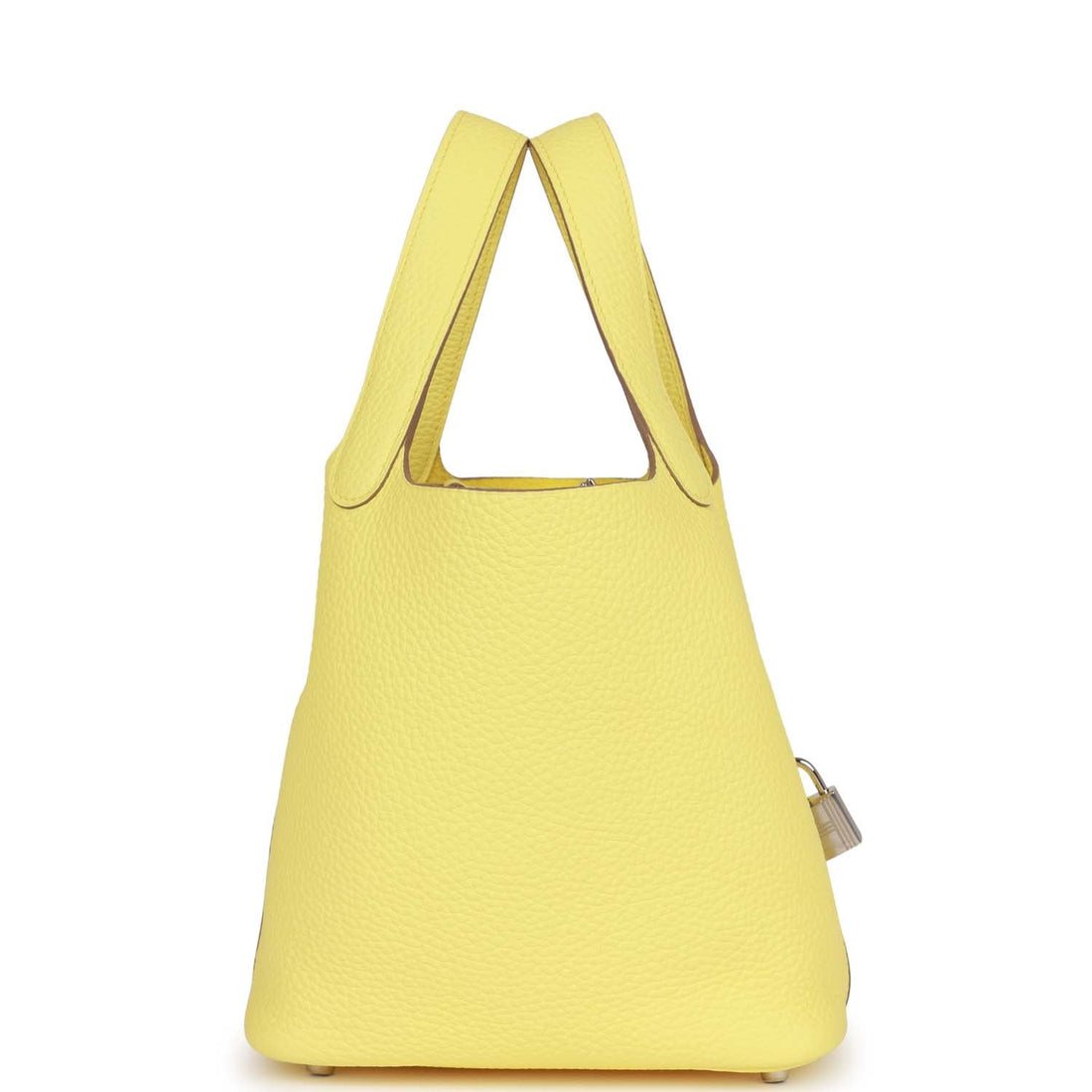Hermes Picotin 18 Limoncello Leather Palladium Hardware