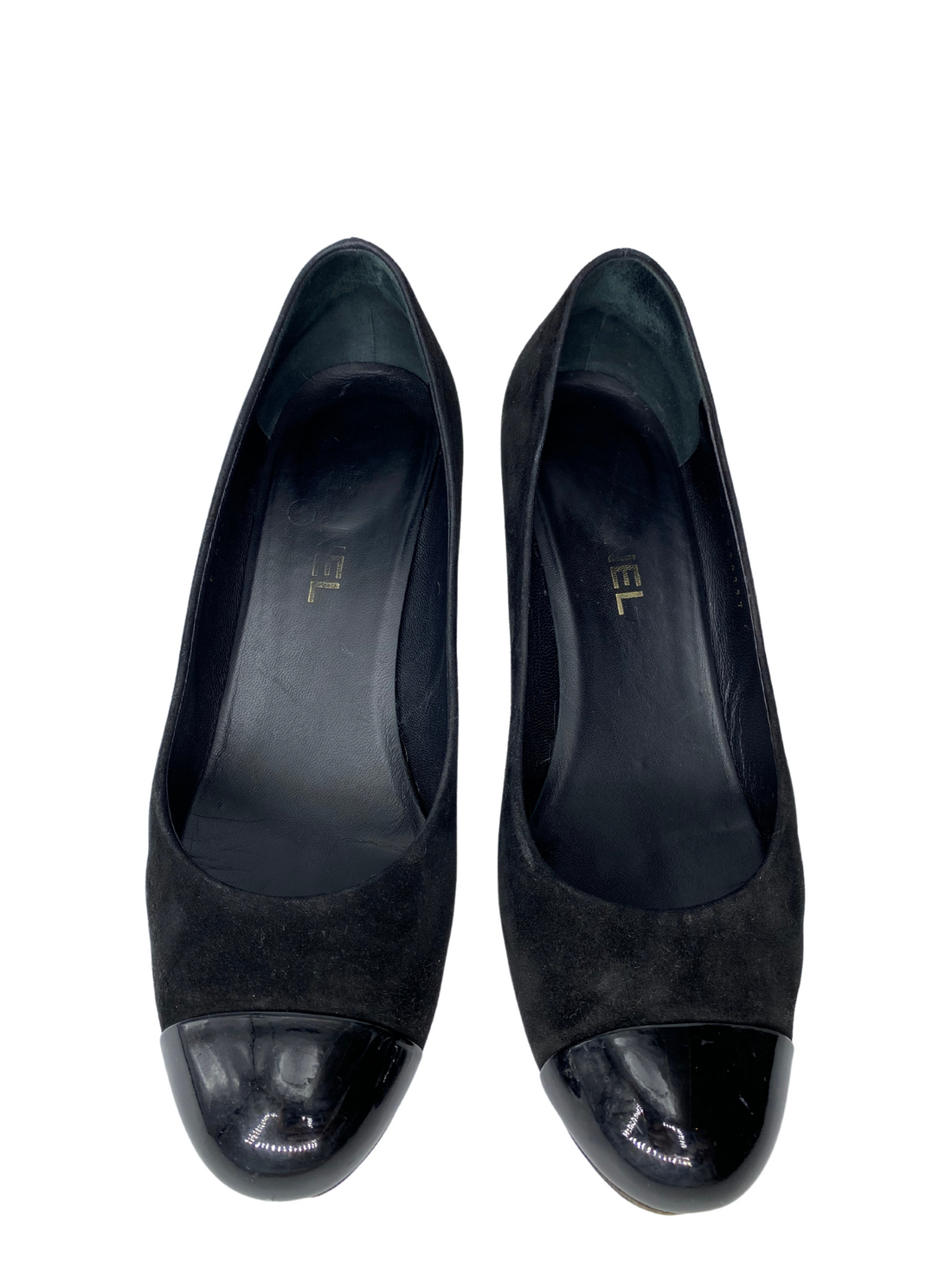 Chanel Suede New 1:1 Rep Round Toe Pumps |US10|FR40|