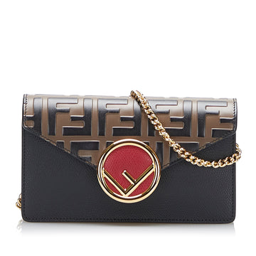 Fendi F is Fendi Convertible Belt Bag Brown