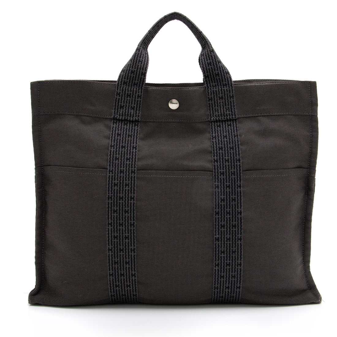 Hermes Canvas Herline MM Tote (SHF-23550)