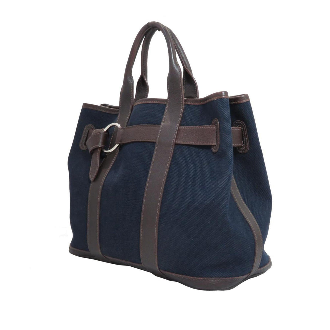 Hermes Canvas Petite Ceinture PM Tote (SHG-14093)