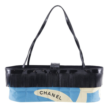 Chanel Canvas  Leather Handbag