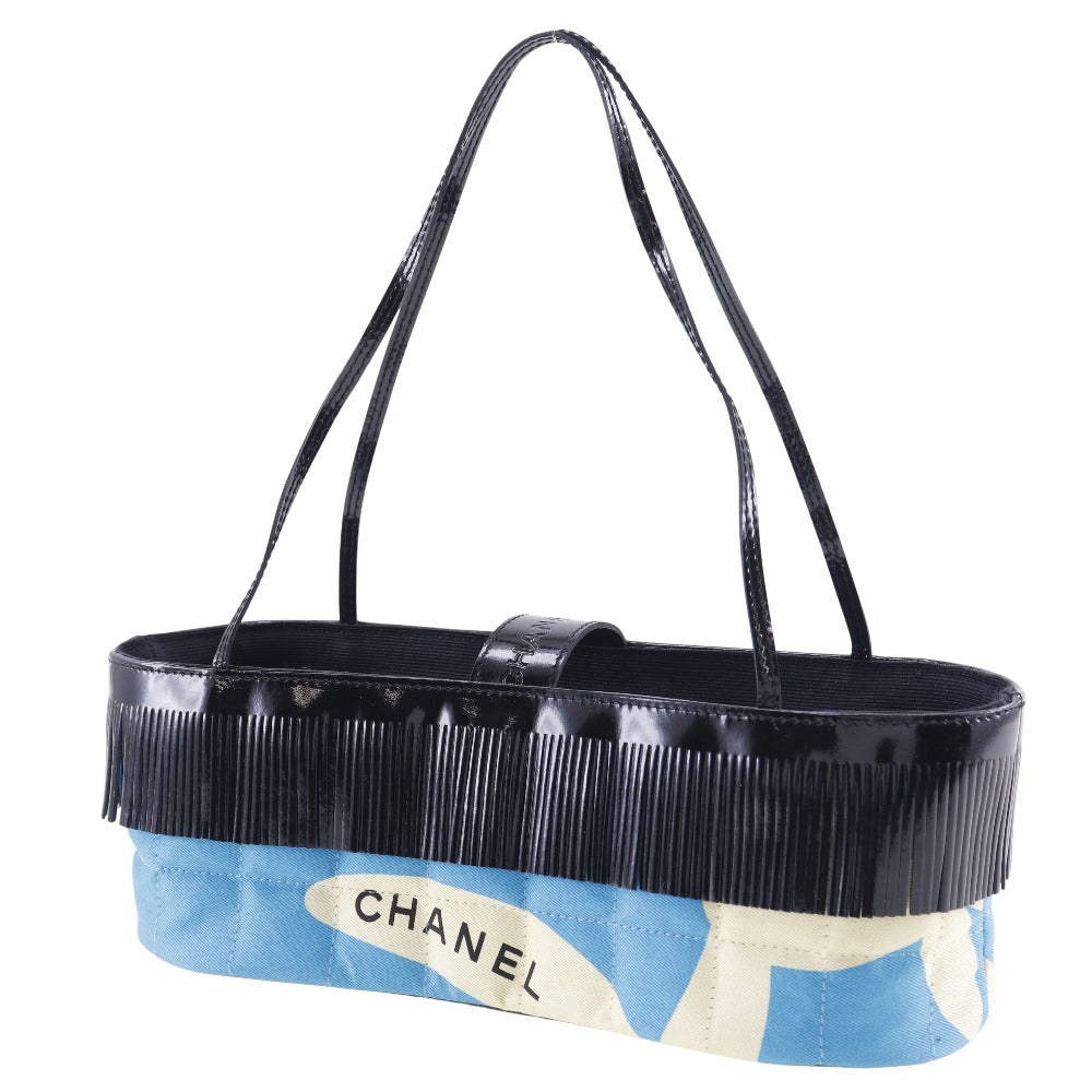 Chanel Canvas  Leather Handbag