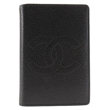 Chanel Togo/epsom/caviar/clemence/callfskin/cowhide/lambskin Card Case Black