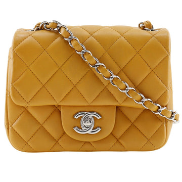 Chanel Lambskin Mini Chain Shoulder Bag