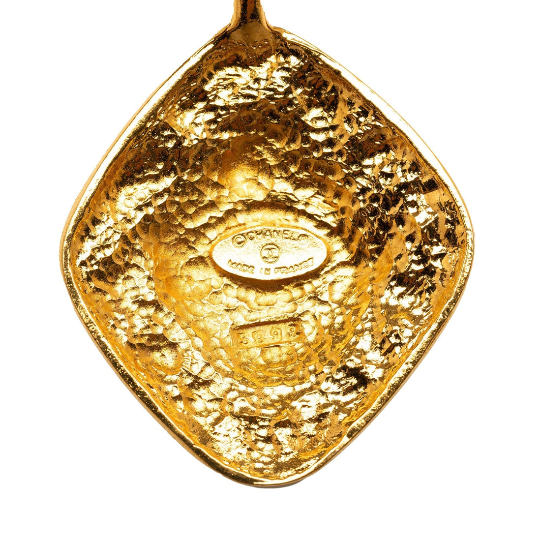 CHANEL CC Pendant Necklace Costume Necklace