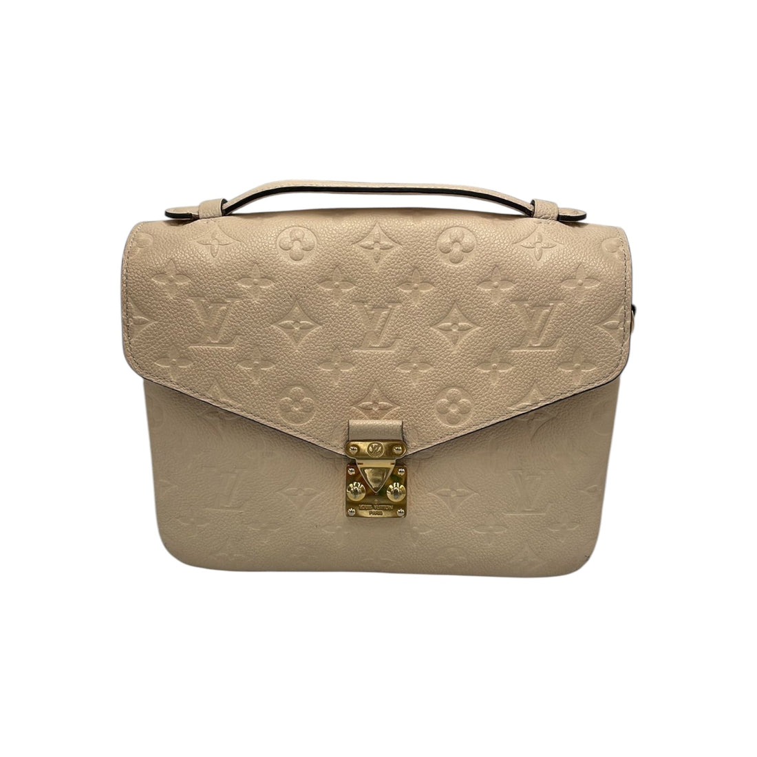 Louis Vuitton Pochette Métis Creme Monogram Empreinte